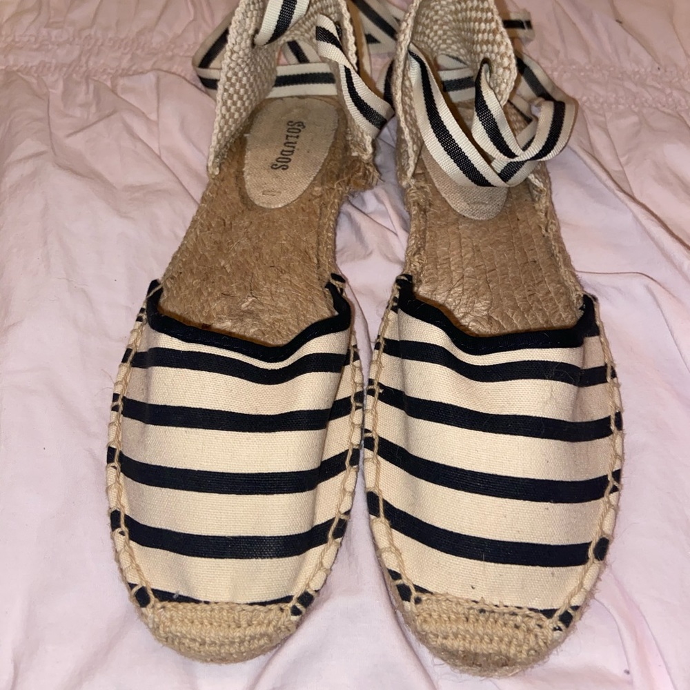 Soludos espadrille ankle tie sandal